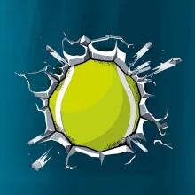 Tenisová loptička v triku