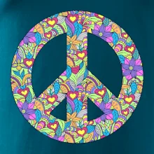 Peace symbol mandela