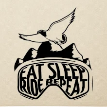 Eat sleep ride repeat - hory