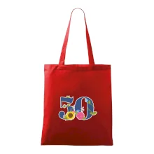 Kvetinové číslo kreslené - 50