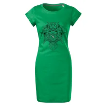 Steampunk sova čiernobiela Steampunk sova čiernobiela