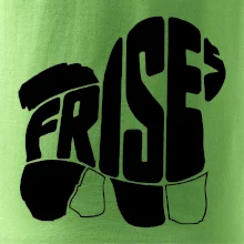 Bišónik - Fries nápis v tele