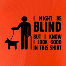 I might be blind I might be blind