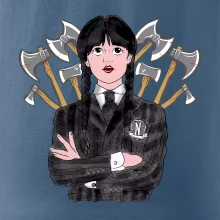 Sekery - holka v čiernom (Pecka design)