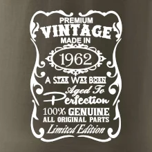 Vintage Etiketa - 1962