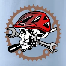 Lebka biker opravár