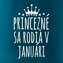 Princezné sa rodia v januári
