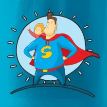 Táta superman - dievča Táta superman - dievča