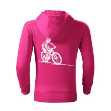 MTB kreslený cyklista MTB kreslený cyklista