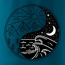 Yin & Yang hory a moře Yin & Yang hory a moře