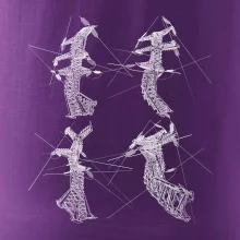 Skrútený stožiar vysokého vedenia