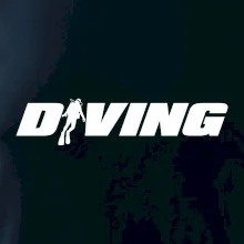 Diving nápis potápač