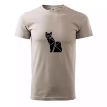 Origami mačka z boku