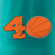 Basketball okrúhle narodeniny 40
