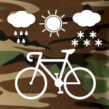 Cyklista za každého počasia Cyklista za každého počasia