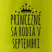 Princezné sa rodia v októbri