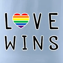 Love wins nápis