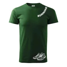 Running nápis šikmo