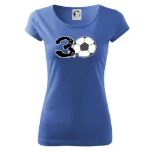 Futbal okrúhle narodeniny 30