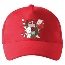 Vianoce, víno a snehuliak