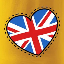 Británia srdce prsník Británia srdce prsník