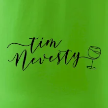 Tím nevesty červené víno