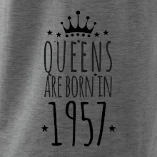 Queens are born in 1957