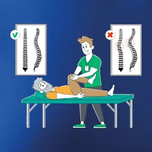 Fyziologické zakrivenie chrbtice Fyziologické zakrivenie chrbtice