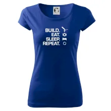 Build eat sleep repeat - montážna pena