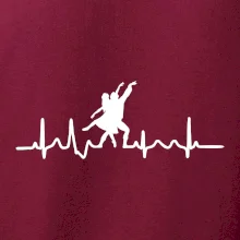 EKG tanec - tancujúca dvojica