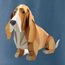 Baset zlepený z papiera