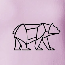 Geometria ľadový medveď chodiaci