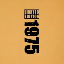 Limited edition 1975 pruh