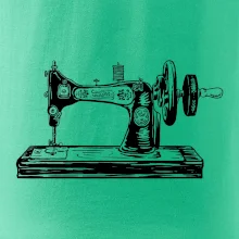 Šijací stroj - starý kreslený