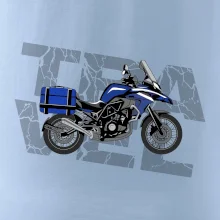 Cestovná enduro modrá