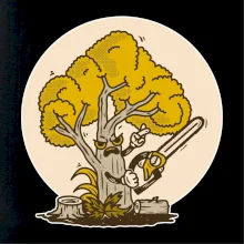 Strom drevorubač Strom drevorubač