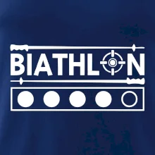 Biathlon terč a hůlky