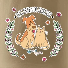 Mačka a pes best friends