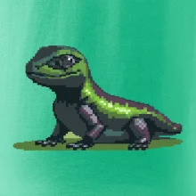 Leguán pixel