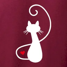 Zamilovaná mačka spredu Zamilovaná mačka spredu