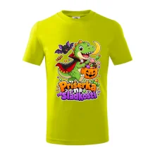 Príšerka na sladkosti - dinosaurus s tekvicou
