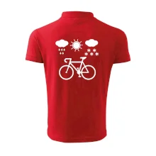 Cyklista za každého počasia Cyklista za každého počasia