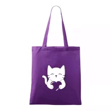 Mačka drží srdce Mačka drží srdce