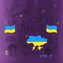 Ukrajina folklór - kreslené obrázky