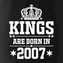 Kings are born in 2007 Kings are born in 2007