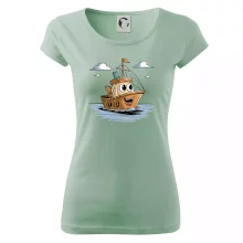 Parové tričko - Loď a kotva