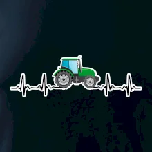 Traktor farebný ekg