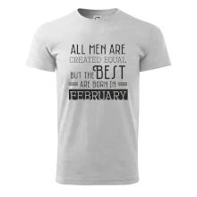 All men are created equal february All men are created equal february