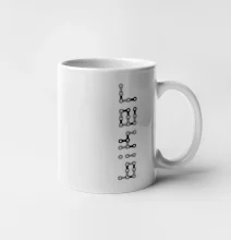 Biker nápis na výšku reťaz