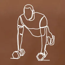 Tréner fitness jedným ťahom